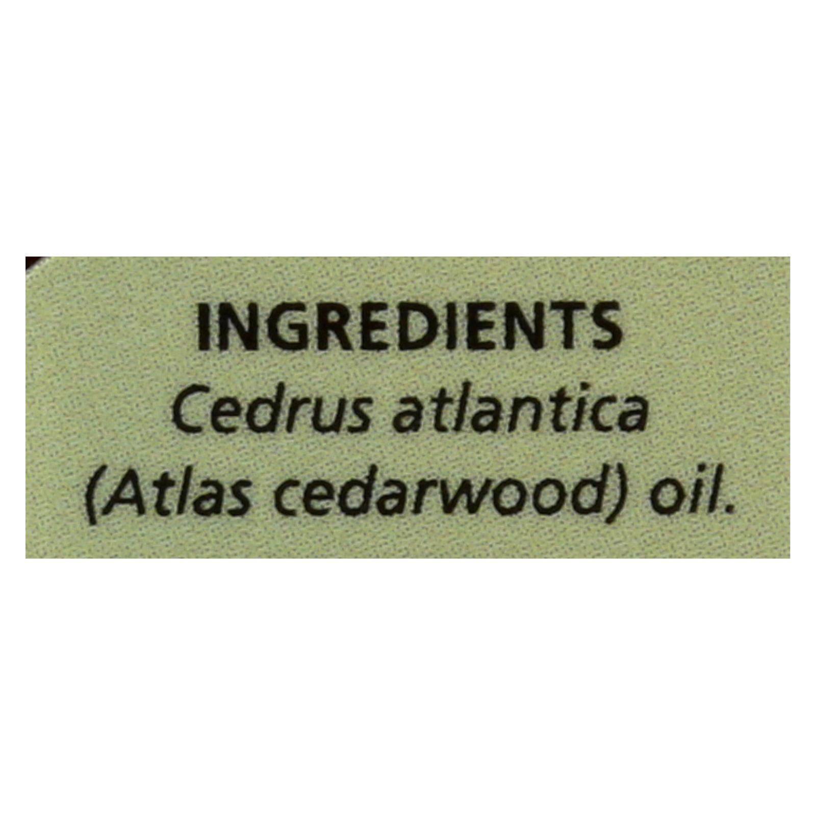 Buy Aura Cacia - Essential Oil - Atlas Cedar Wood - 0.5 Fl Oz.  at OnlyNaturals.us