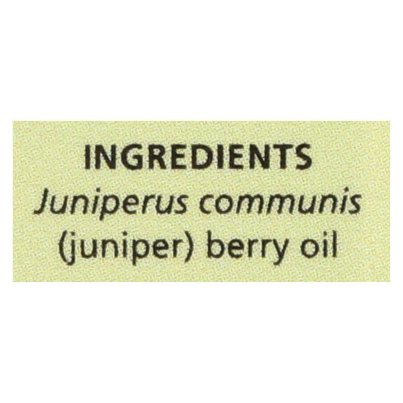 Aura Cacia - Essential Oil Juniper Berry - 0.5 Fl Oz | OnlyNaturals.us