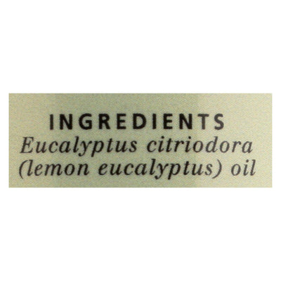 Buy Aura Cacia - Essential Oil Lemon Eucalyptus - 2 Fl Oz  at OnlyNaturals.us