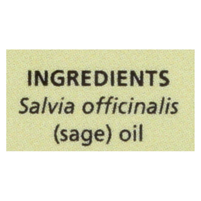 Aura Cacia - Essential Oil Sage - 0.5 Fl Oz | OnlyNaturals.us