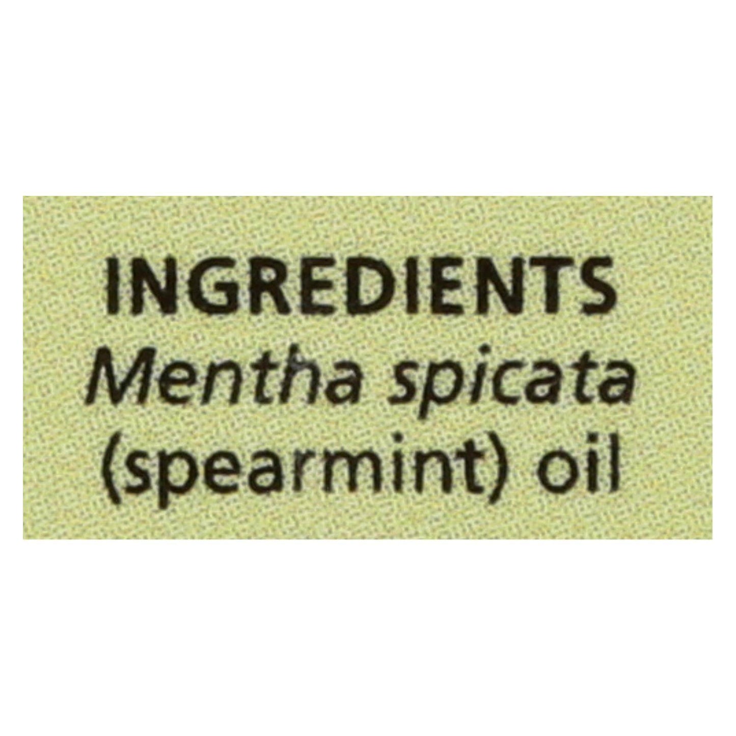 Aura Cacia - Essential Oil Spearmint - 0.5 Fl Oz | OnlyNaturals.us