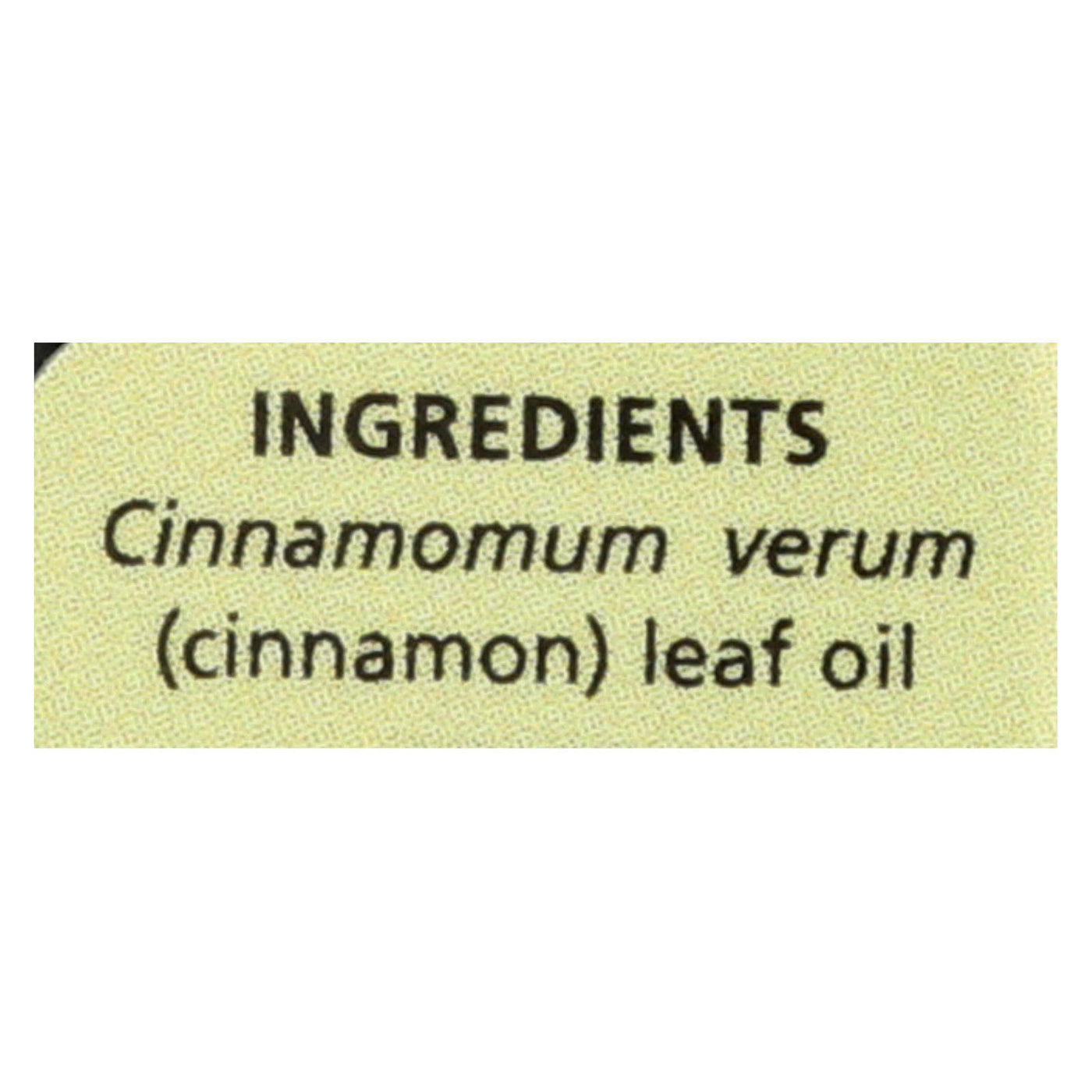 Buy Aura Cacia - Pure Essential Oil Cinnamon Leaf - 0.5 Fl Oz  at OnlyNaturals.us
