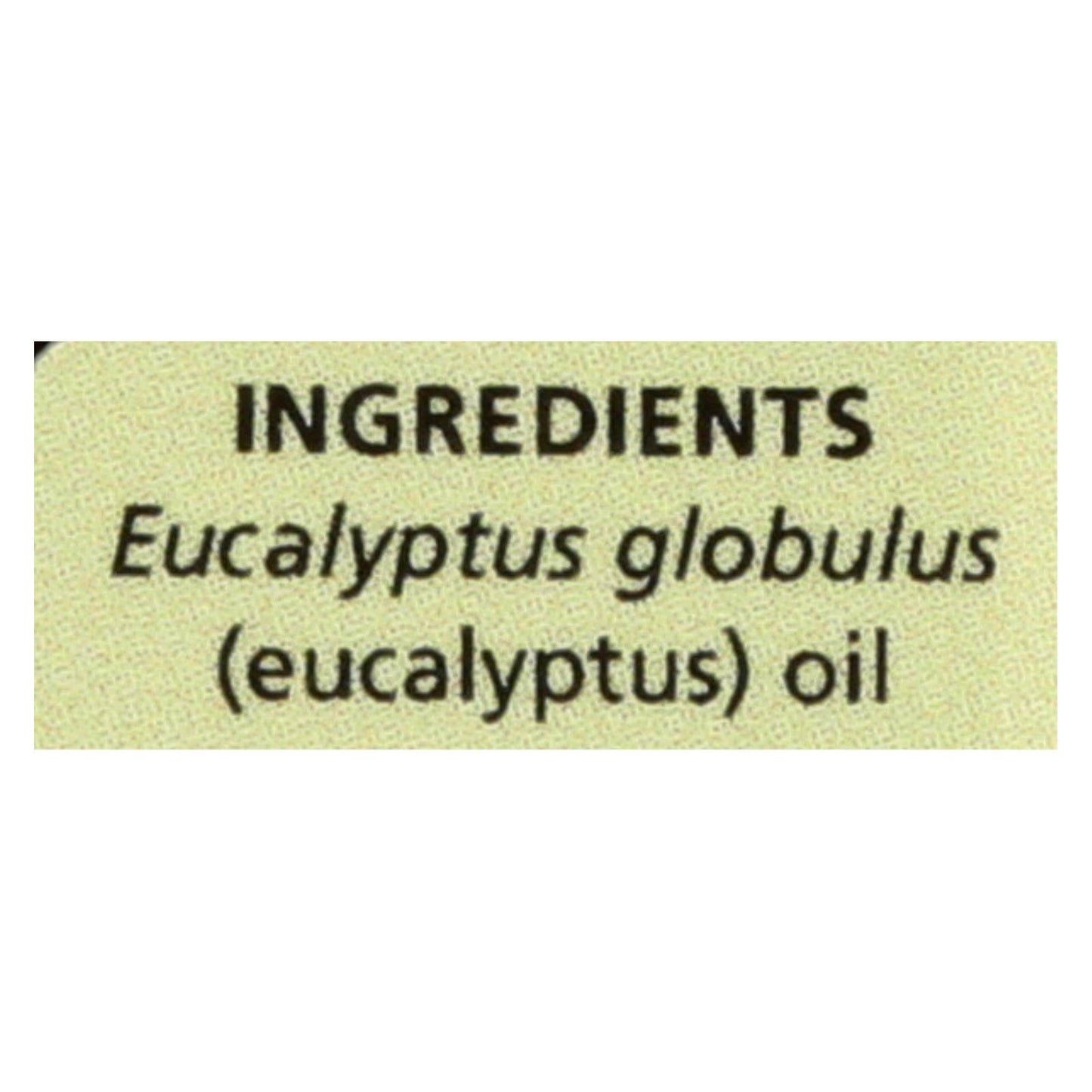 Aura Cacia - Pure Essential Oil Eucalyptus - 0.5 Fl Oz | OnlyNaturals.us