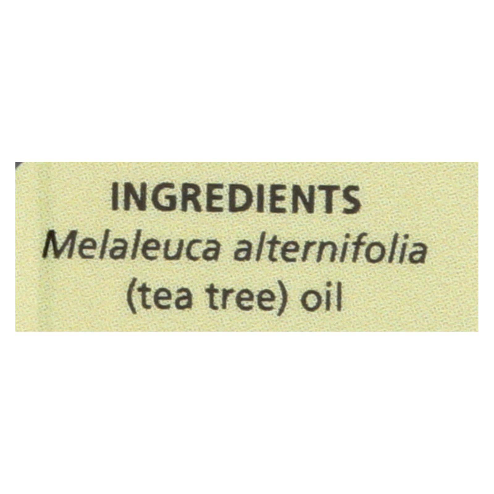 Aura Cacia - Pure Essential Oil Tea Tree - 0.5 Fl Oz | OnlyNaturals.us