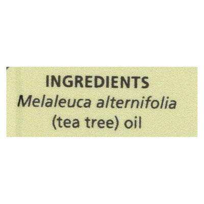 Aura Cacia - Pure Essential Oil Tea Tree - 0.5 Fl Oz | OnlyNaturals.us