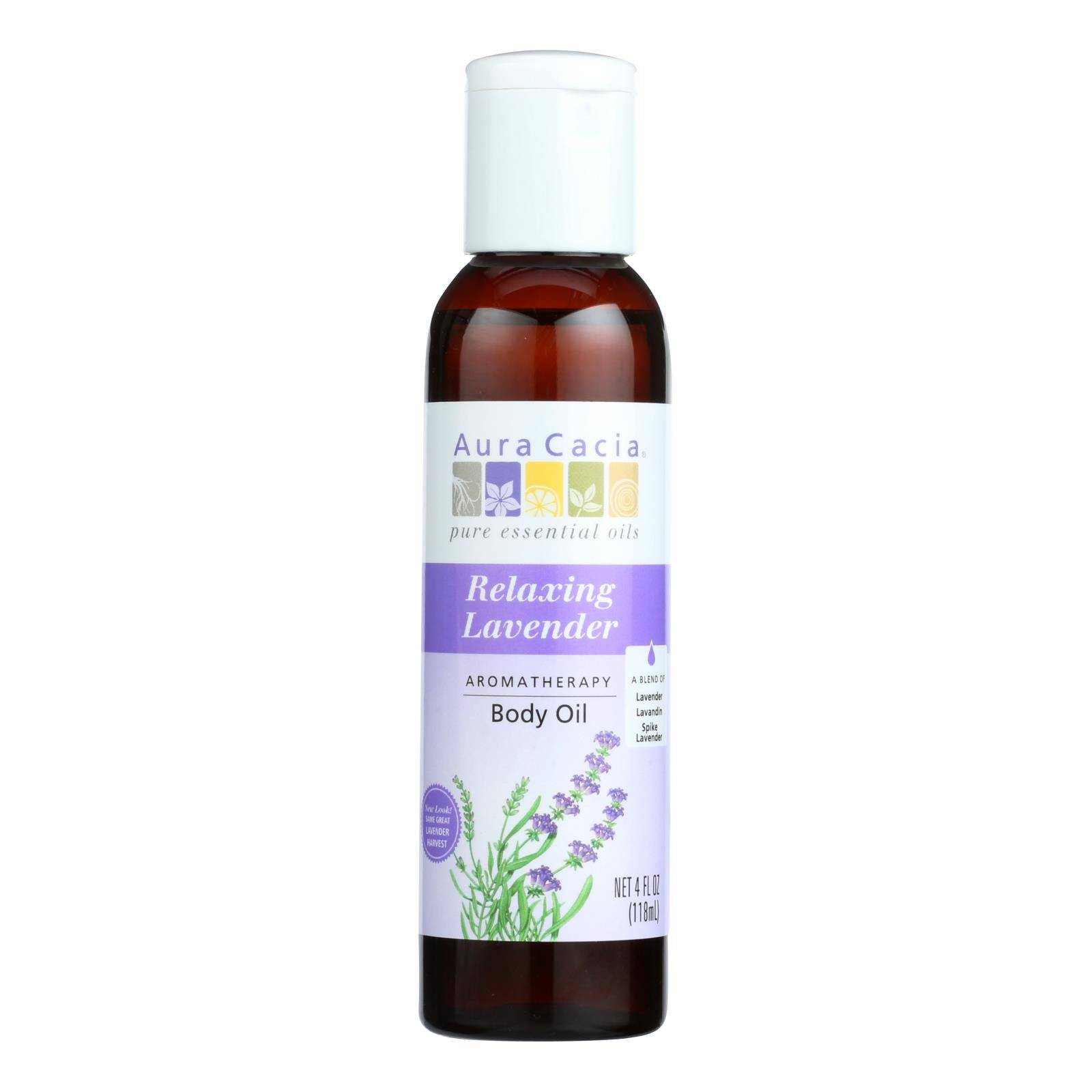 Buy Aura Cacia - Aromatherapy Body Oil Lavender Harvest - 4 Fl Oz  at OnlyNaturals.us