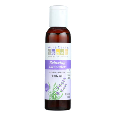 Buy Aura Cacia - Aromatherapy Body Oil Lavender Harvest - 4 Fl Oz  at OnlyNaturals.us