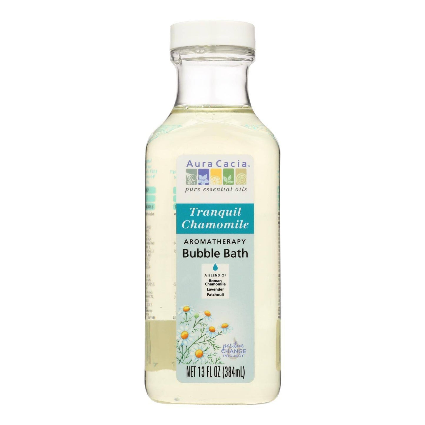 Aura Cacia - Aromatherapy Bubble Bath Tranquil Chamomile - 13 Fl Oz | OnlyNaturals.us