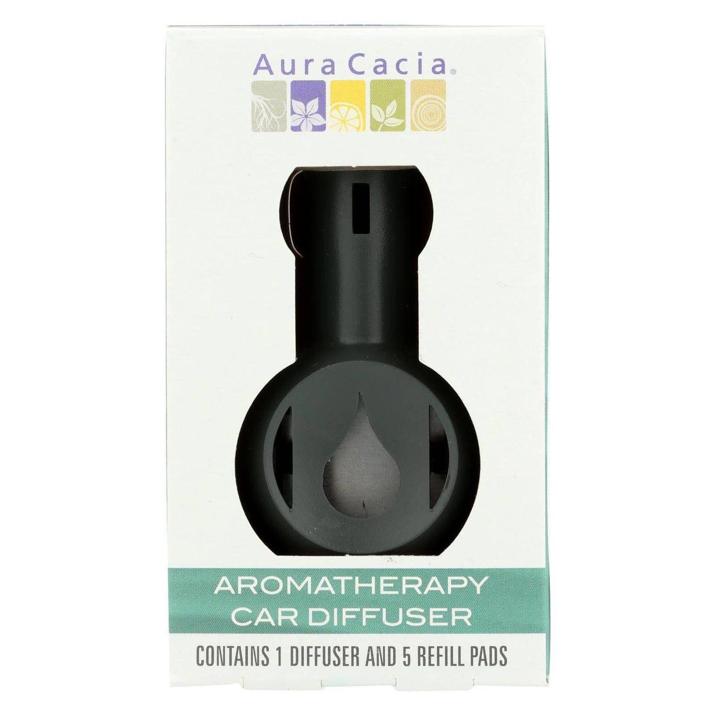 Aura Cacia - Aromatherapy Car Diffuser - 1 Diffuser | OnlyNaturals.us