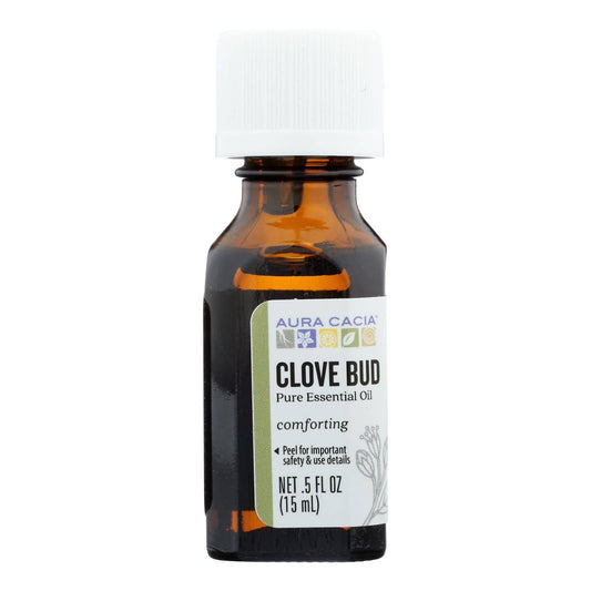 Aura Cacia - Essential Oil - Clove Bud - .5 Oz | OnlyNaturals.us