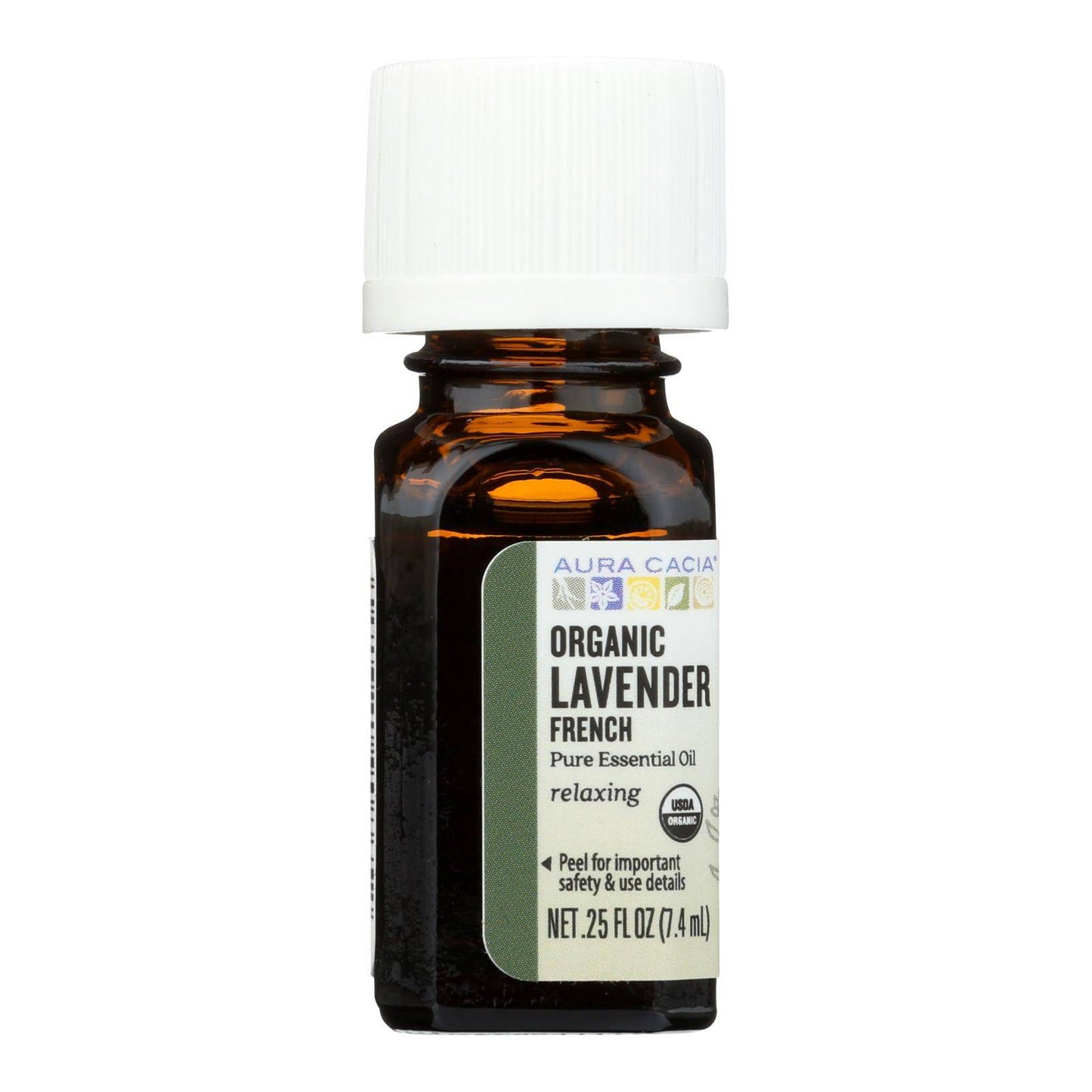 Aura Cacia - Essential Oil - French Lavender - Case Of 1 - .25 Fl Oz. | OnlyNaturals.us
