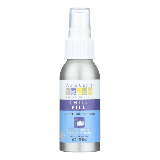 Buy Aura Cacia - Essential Solutions Mist Chill Pill - 2 Fl Oz  at OnlyNaturals.us