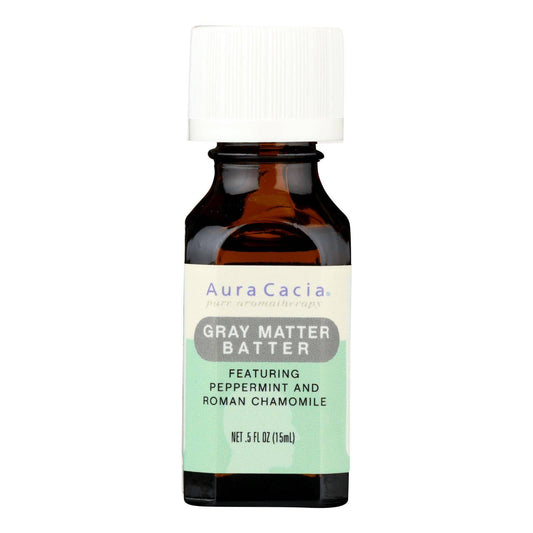 Buy Aura Cacia - Essential Solutions Oil Gray Matter Batter - 0.5 Fl Oz  at OnlyNaturals.us