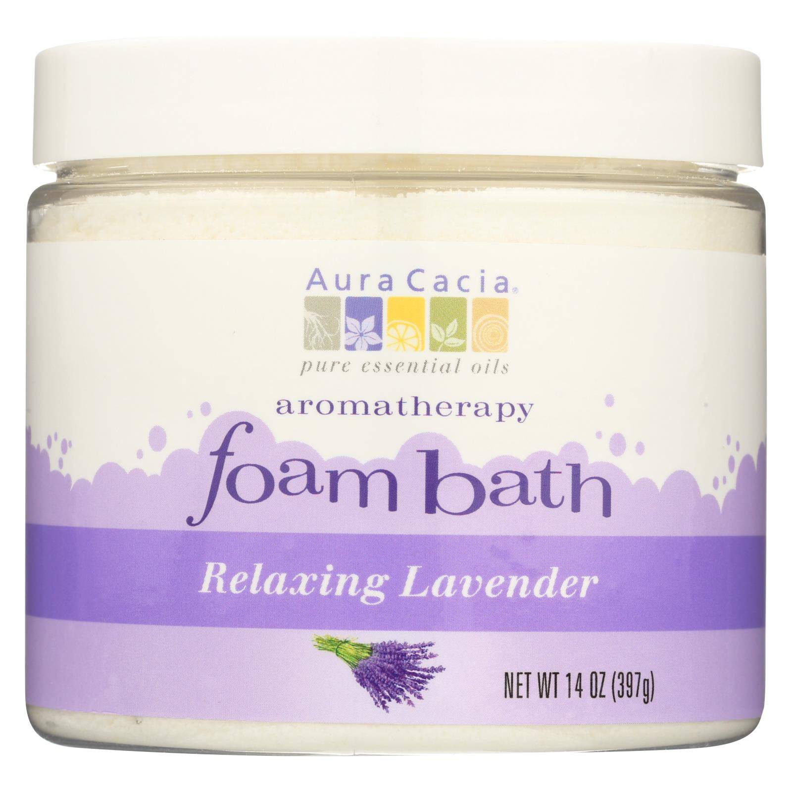 Buy Aura Cacia - Foam Bath Relaxing Lavender - 14 Oz  at OnlyNaturals.us