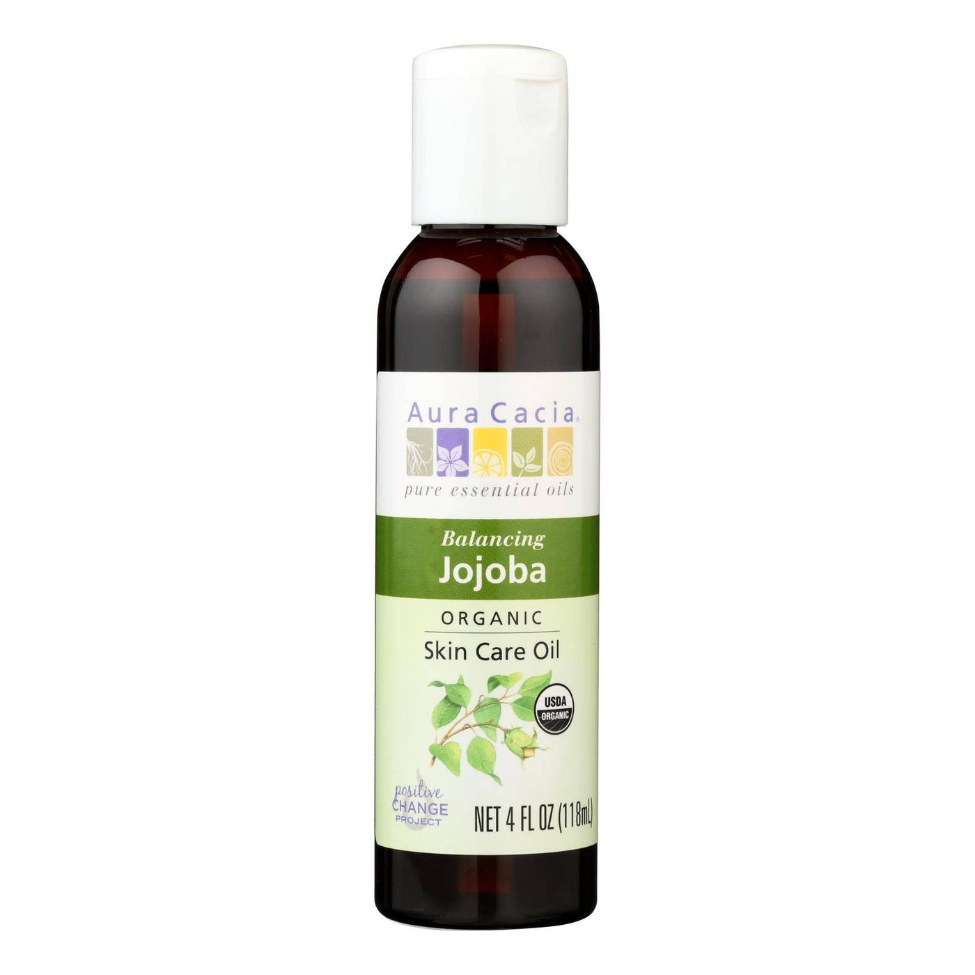 Buy Aura Cacia - Organic Aromatherapy Jojoba Oil - 4 Fl Oz  at OnlyNaturals.us