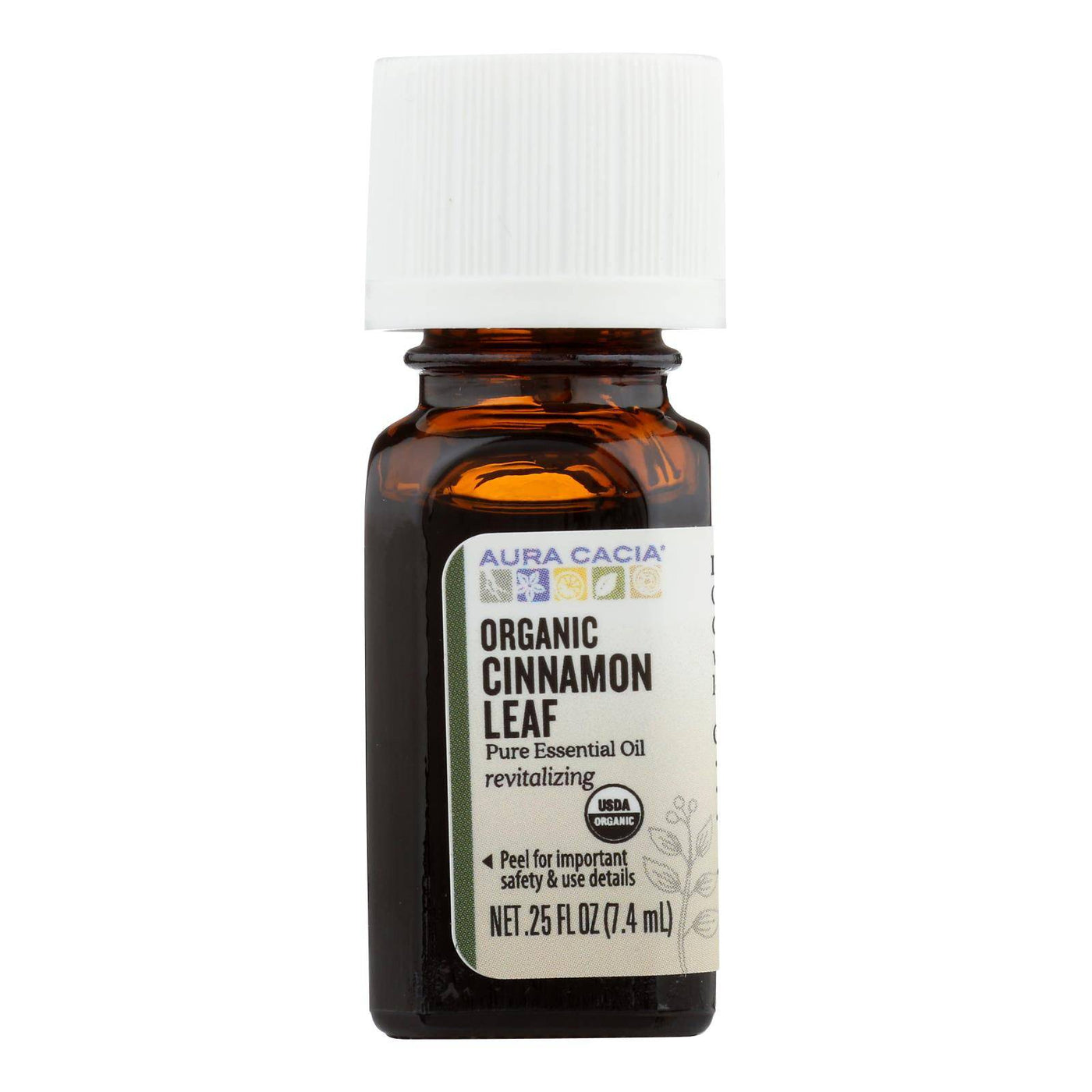 Buy Aura Cacia - Organic Cinnamon Leaf - .25 Oz  at OnlyNaturals.us