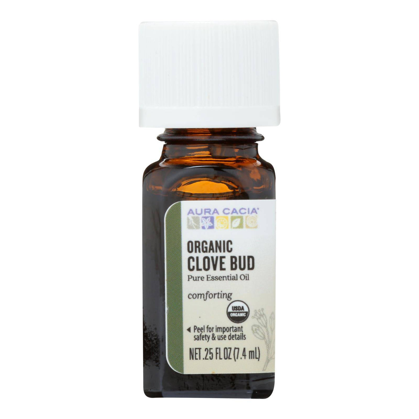 Buy Aura Cacia - Organic Essential Oil - Clove Bud - .25 Oz  at OnlyNaturals.us