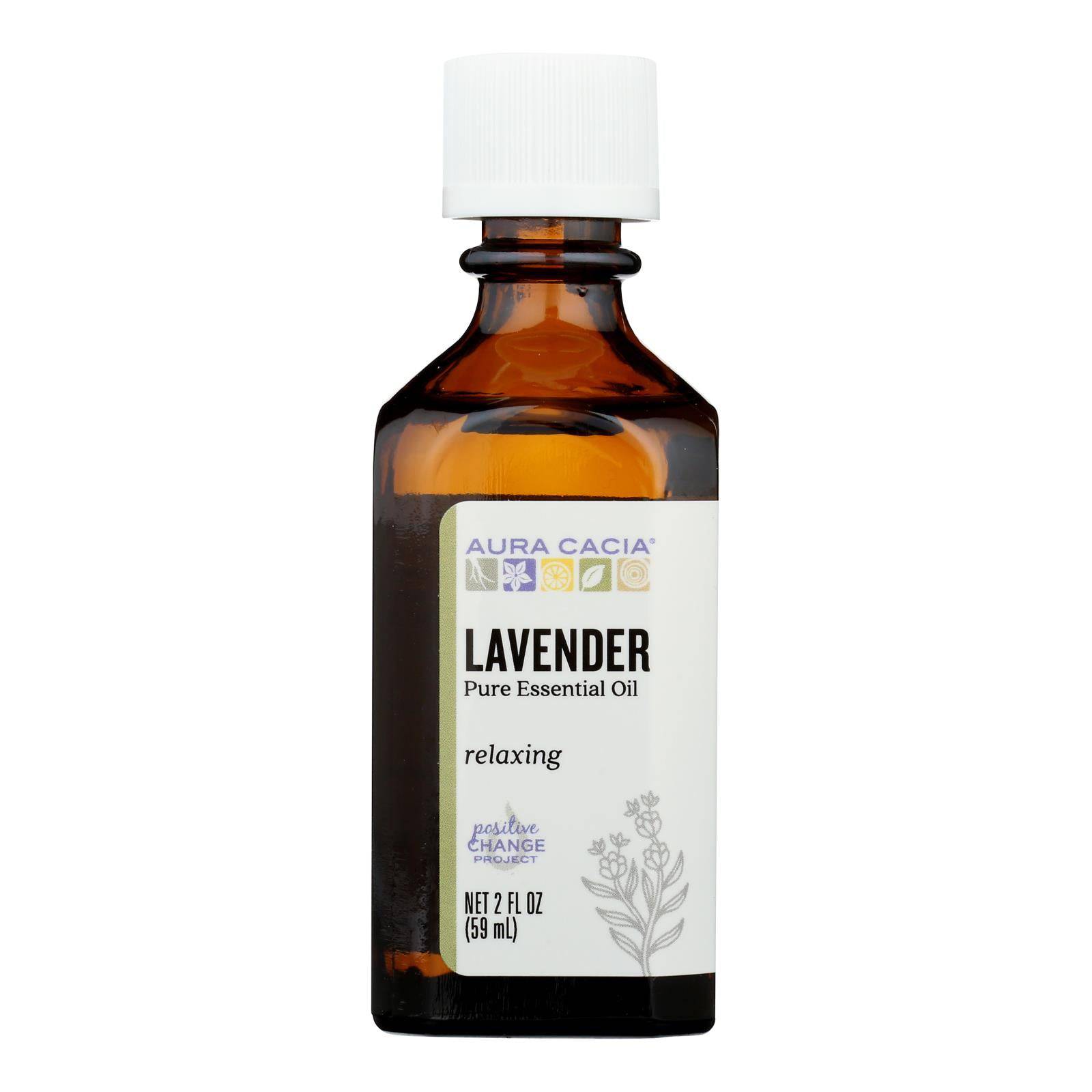 Buy Aura Cacia - Pure Essential Oil Lavender - 2 Fl Oz  at OnlyNaturals.us