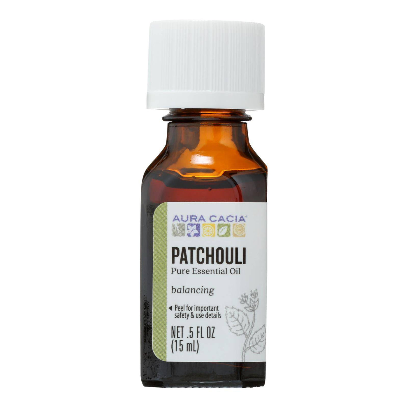 Aura Cacia - Pure Essential Oil Patchouli - 0.5 Fl Oz | OnlyNaturals.us