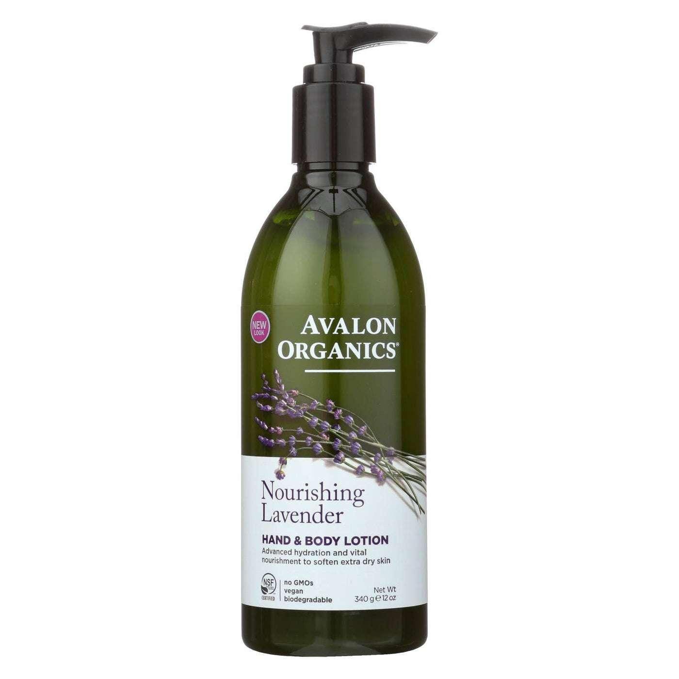Avalon Organics Hand And Body Lotion Lavender - 12 Fl Oz | OnlyNaturals.us