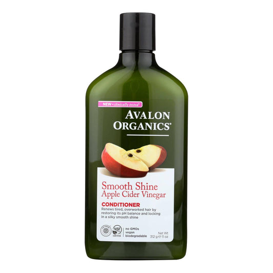 Avalon Conditioner - Smoothing - Apple Cider Vinegar - 11 Oz | OnlyNaturals.us