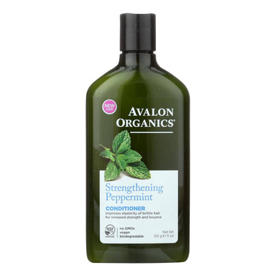 Avalon Organics Revitalizing Conditioner With Babassu Oil Peppermint - 11 Fl Oz | OnlyNaturals.us