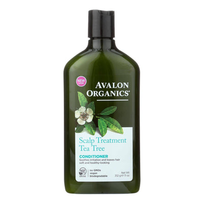 Buy Avalon Organics Scalp Treatment Tea Tree Conditioner - 11 Fl Oz  at OnlyNaturals.us