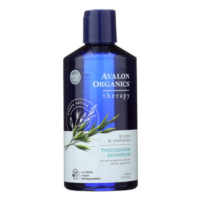 Buy Avalon Organics Thickening Shampoo Biotin B Complex Therapy - 14 Fl Oz  at OnlyNaturals.us