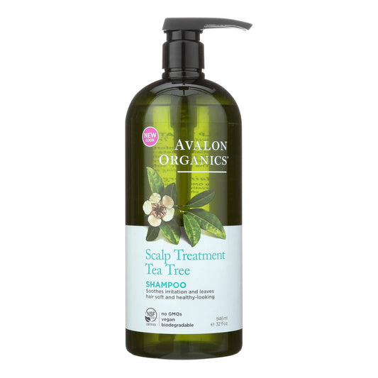 Buy Avalon Shampoo - Organic Tea Tree - 32 Oz  at OnlyNaturals.us