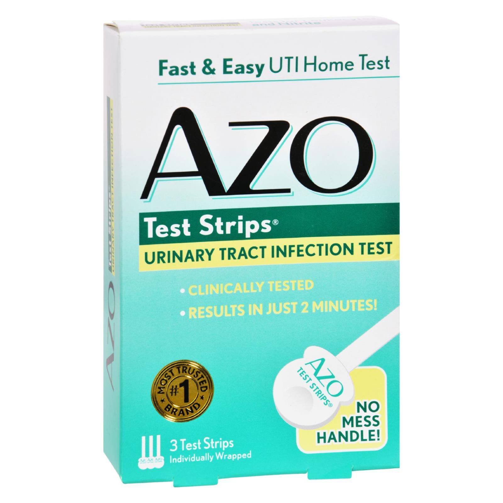 Azo Test Strips - 3 Test Strips | OnlyNaturals.us