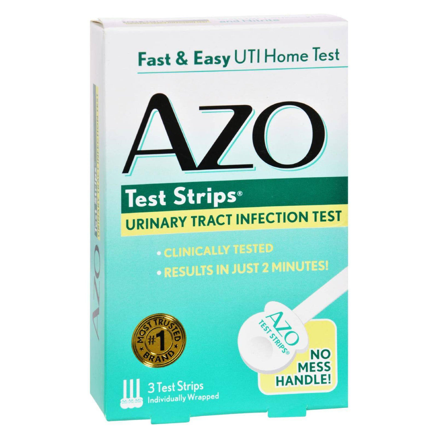 Azo Test Strips - 3 Test Strips | OnlyNaturals.us