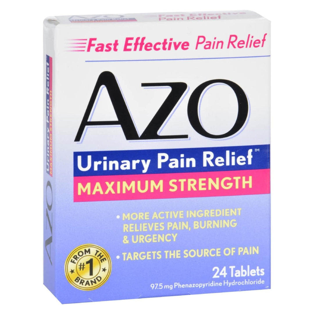 Buy Azo Urinary Pain Relief - 24 Tablets  at OnlyNaturals.us