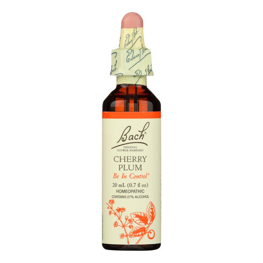 Bach Flower Remedies Essence Cherry Plum - 0.7 Fl Oz | OnlyNaturals.us
