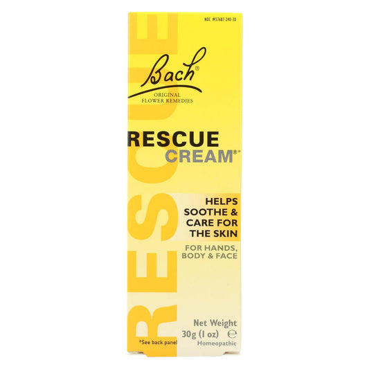 Bach Flower Remedies Rescue Cream - 1 Fl Oz | OnlyNaturals.us