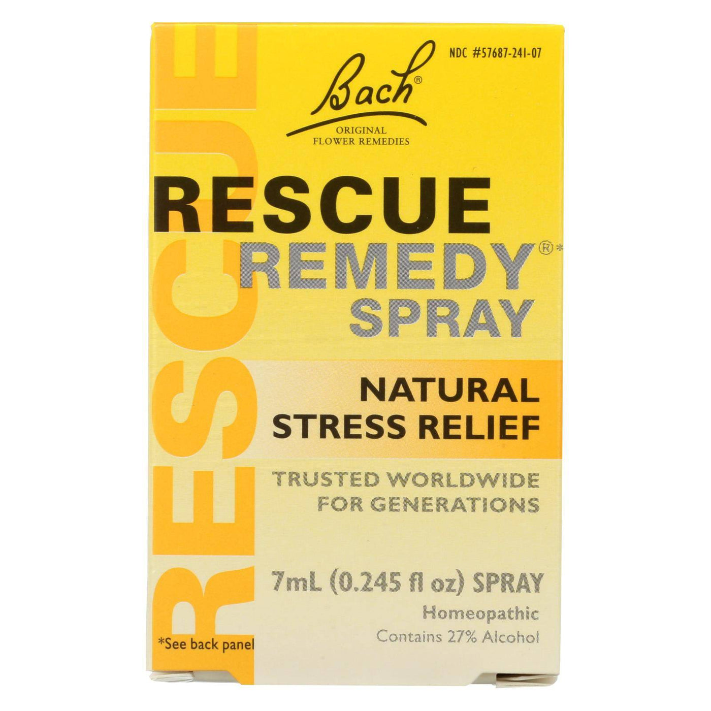 Buy Bach Flower Remedies Rescue Remedy Spray - 0.245 Fl Oz  at OnlyNaturals.us