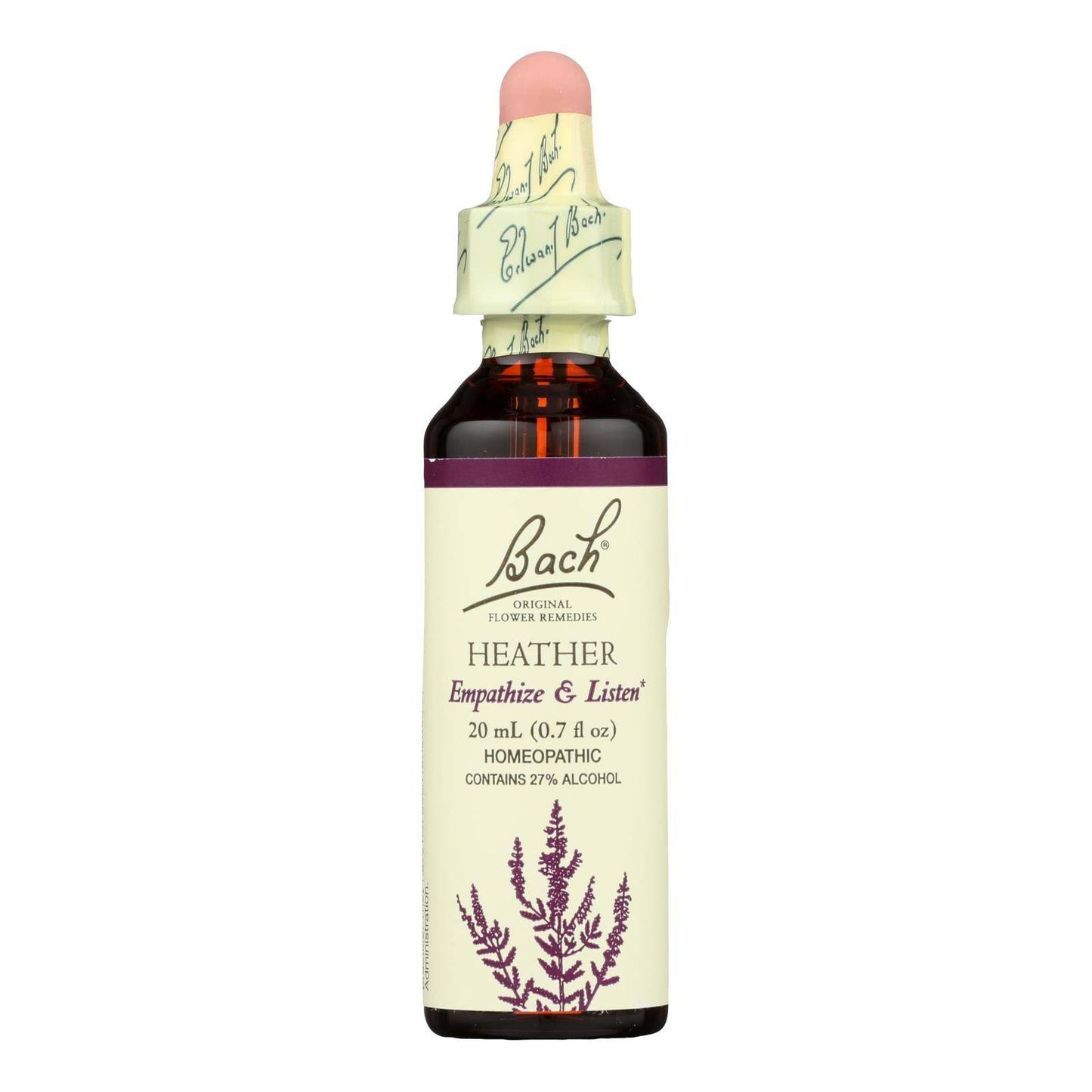 Bach Flower Remedies Rescue Remedy Spray Heather - 0.7 Fl Oz | OnlyNaturals.us