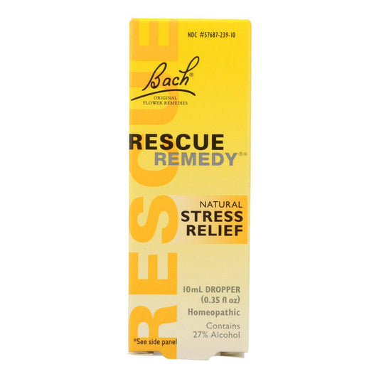 Bach Flower Remedies Rescue Remedy Stress Relief Tincure - 0.35 Fl Oz | OnlyNaturals.us