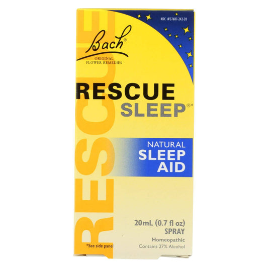 Buy Bach Flower Remedies Rescue Sleep Natural Sleep Aid - 0.7 Fl Oz  at OnlyNaturals.us