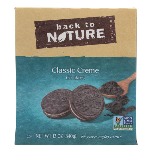 Buy Back To Nature Creme Cookies - Classic - Case Of 6 - 12 Oz.  at OnlyNaturals.us