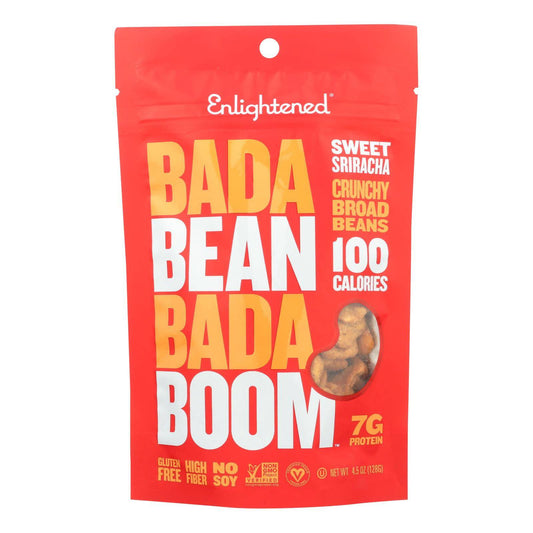 Bada Bean Bada Boom - Crunchy Beans Sweet Sriracha - Case Of 6-4.5 Oz | OnlyNaturals.us