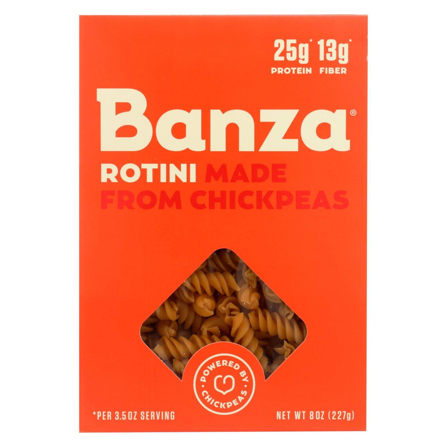Banza - Pasta Chickpea Rotini - Case Of 6 - 8 Oz. | OnlyNaturals.us