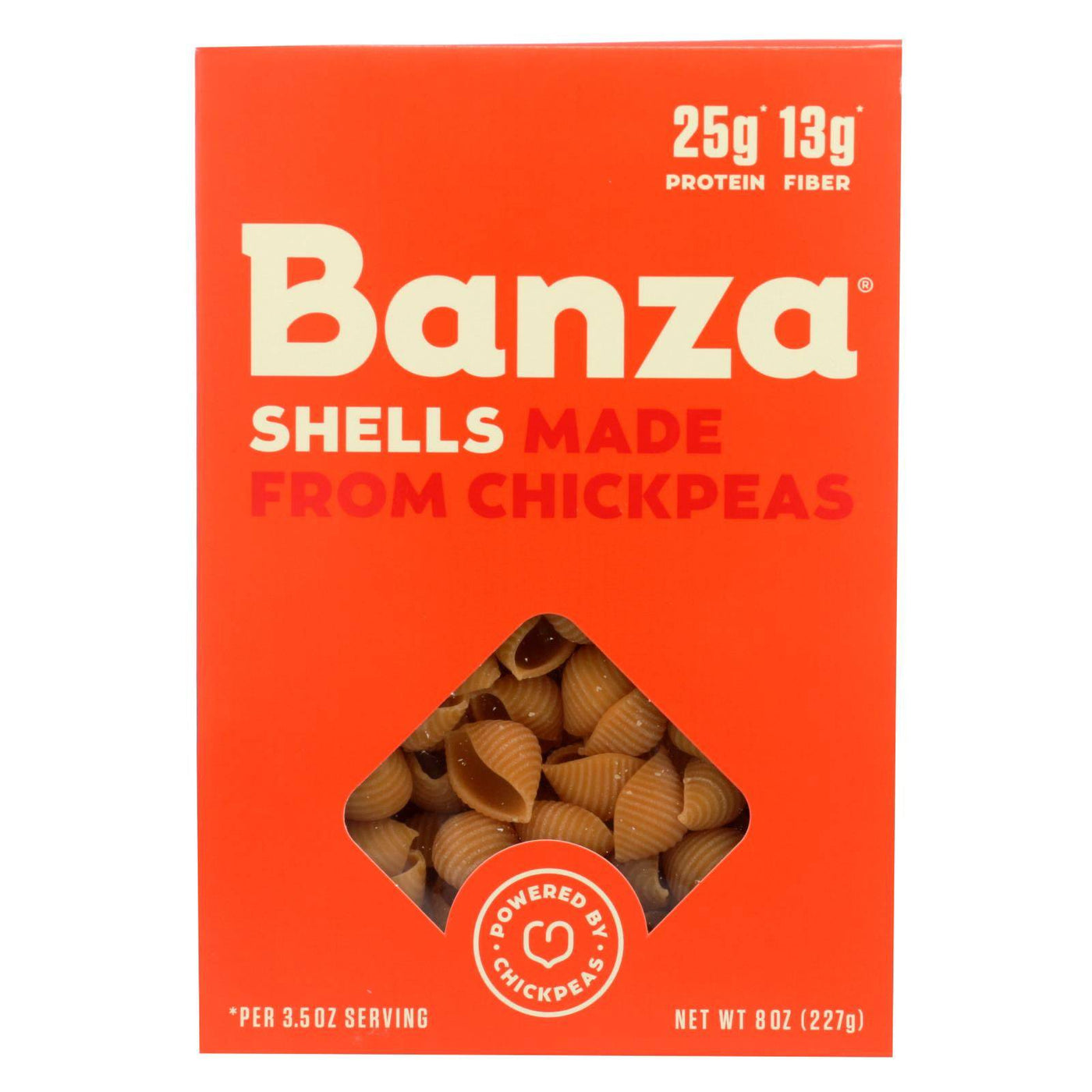 Banza - Pasta Chickpea Shells - Case Of 6 - 8 Oz. | OnlyNaturals.us