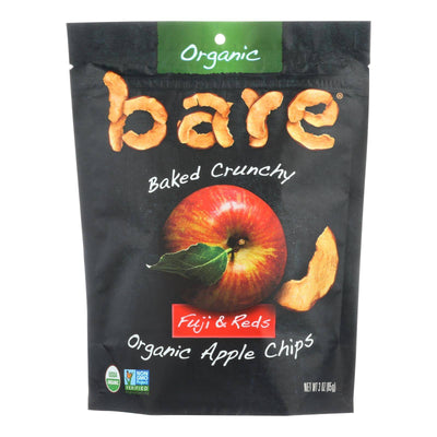 Buy Bare Fruit Apple Chips - Organic - Crunchy - Fuji Red - 3 Oz - Case Of 12  at OnlyNaturals.us