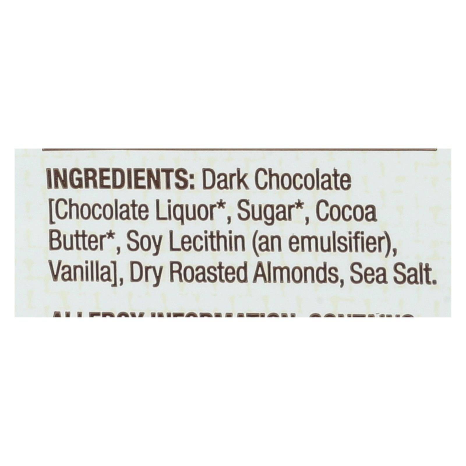 Buy Bark Thins Bark Thins Dark Chocolate - Almond With Sea Salt - Case Of 12 - 4.7 Oz.  at OnlyNaturals.us