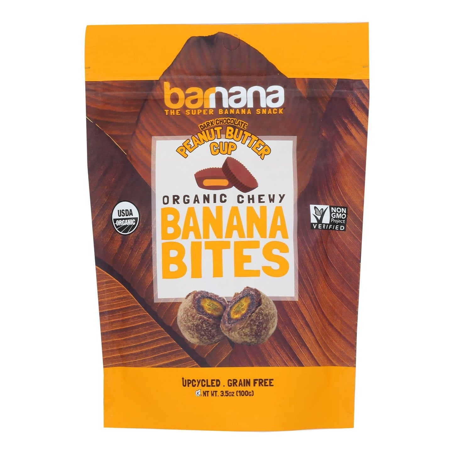 Barnana - Ban Bites Chocolate Pb Cup - Case Of 12 - 3.5 Oz | OnlyNaturals.us