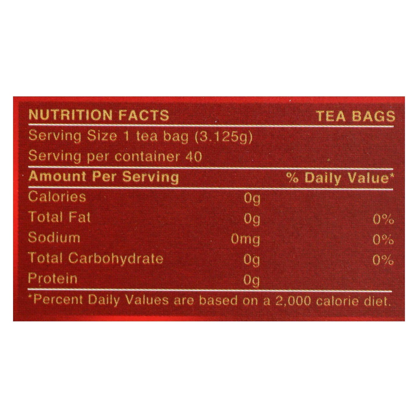 Barry's Tea - Tea - Gold Blend - Case Of 6 - 40 Bags | OnlyNaturals.us