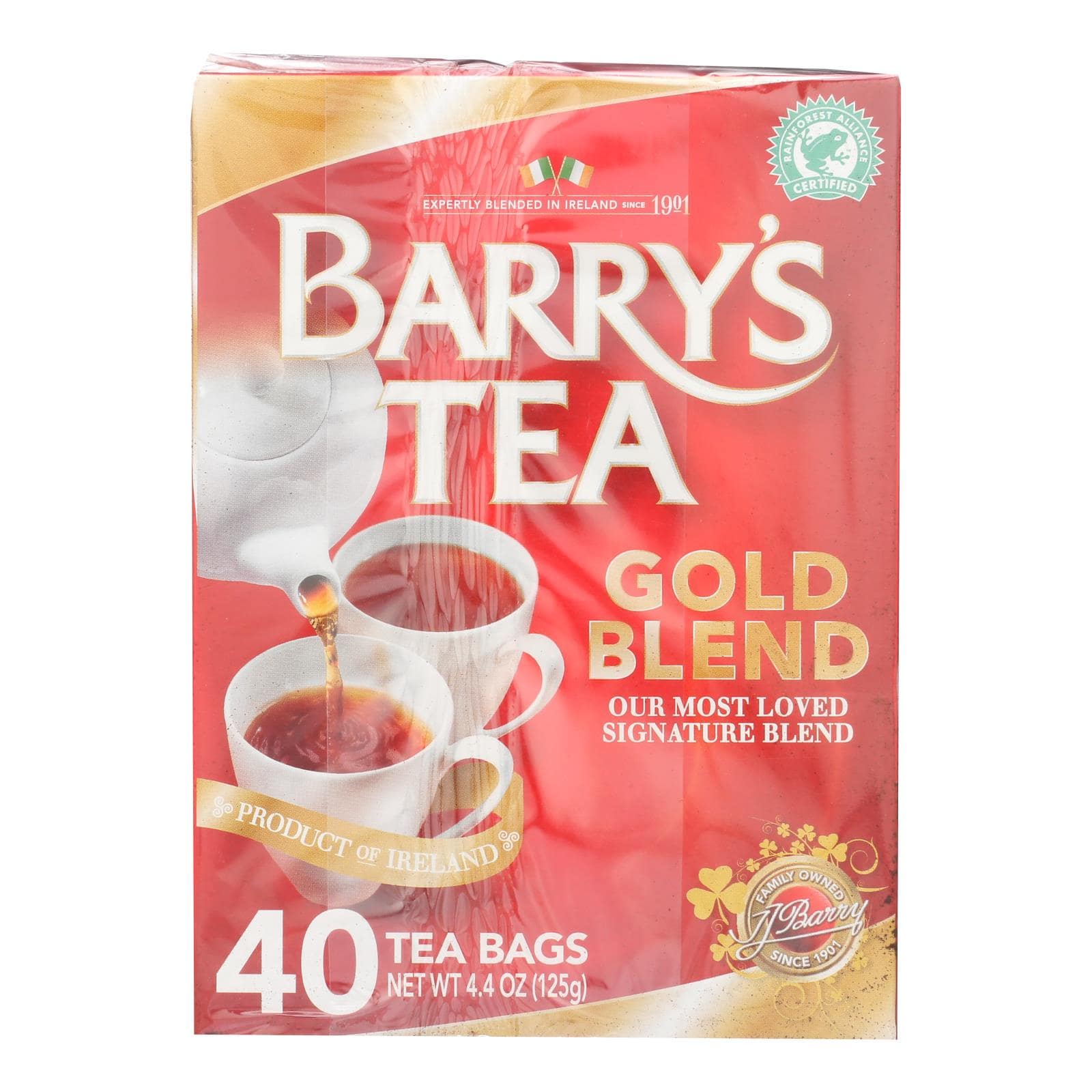 Barry's Tea - Tea - Gold Blend - Case Of 6 - 40 Bags | OnlyNaturals.us