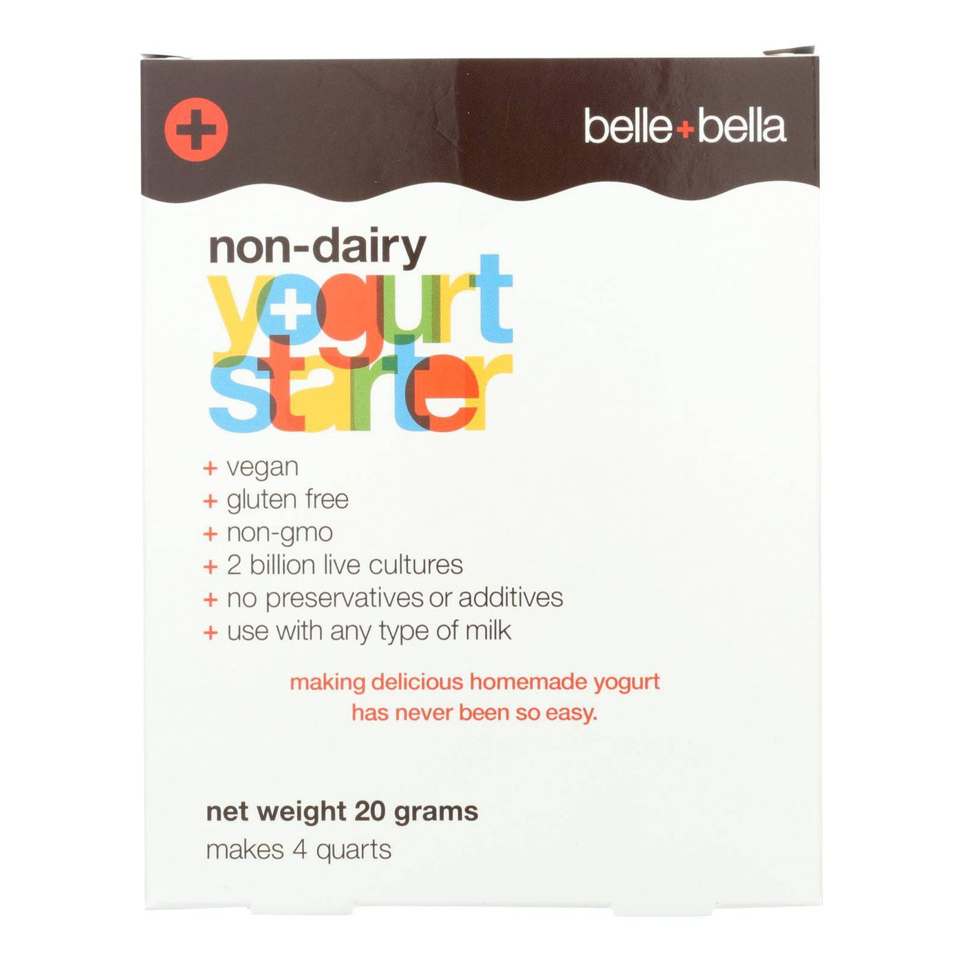 Buy Belle And Bella Yogostarter - Non-dairy - 4 Grams  at OnlyNaturals.us