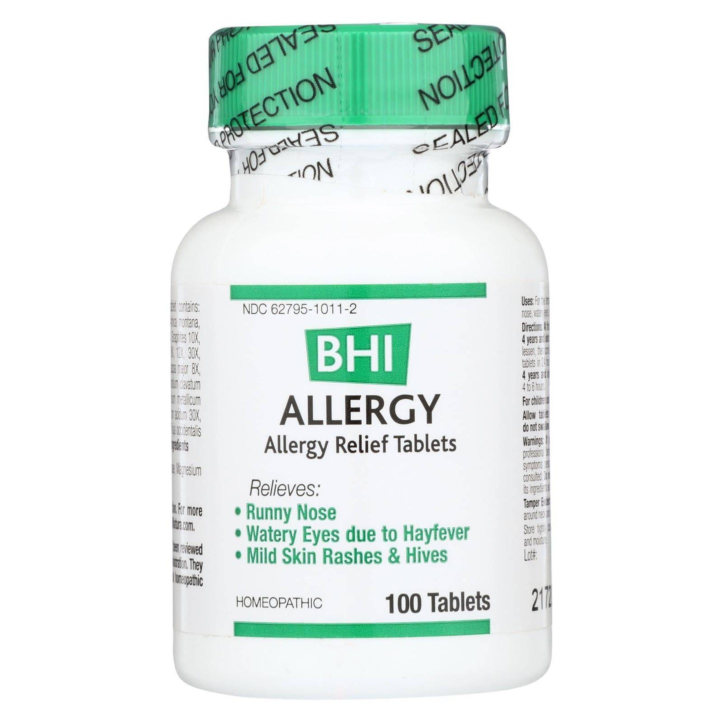 Buy Bhi - Allergy Relief - 100 Tablets  at OnlyNaturals.us