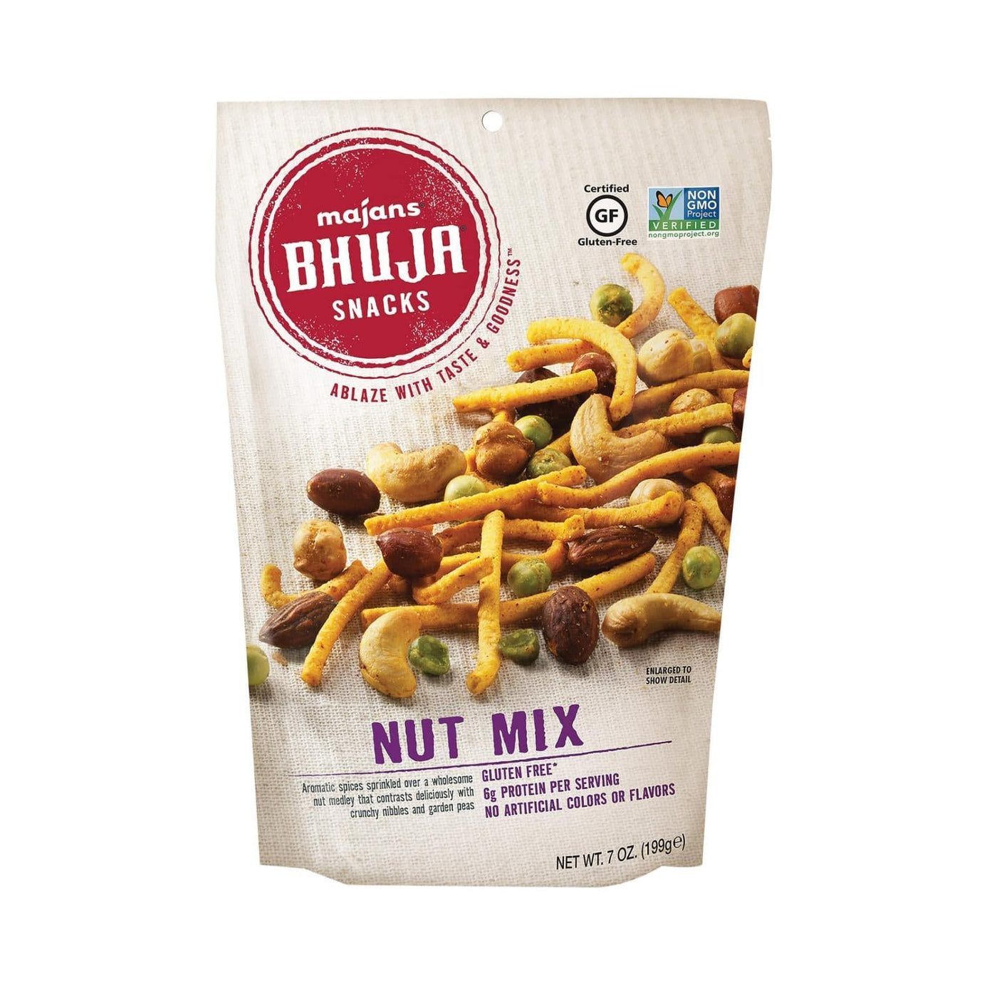 Buy Bhuja Snacks - Nut Mix - Case Of 6 - 7 Oz.  at OnlyNaturals.us
